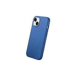 RhinoShield Coque Compatible avec [iPhone 15 Pro] SolidSuit Compatible avec Magsafe - Coque Fine avec Technologie d'absorption des Chocs et Finition Premium Mate - Bleu Cobalt 