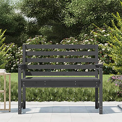 Avis Maison Chic Banc de jardin | Banquette de jardin | Chaise Relax gris 109x48x91,5 cm bois massif de pin -MN20006