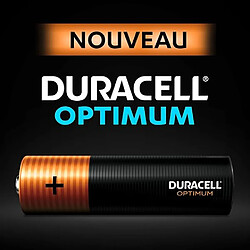 Pile alcaline AA - LR6 Duracell Optimum - Blister de 8