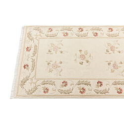 Vidal Tapis de couloir en laine 300x79 brun Darya pas cher