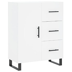 Maison Chic Buffet,Meuble de Rangement,commode pour salon,Cuisine blanc 69,5x34x90 cm bois d'ingénierie -MN42688