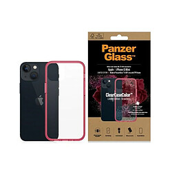 panzerglass coque transparent iphone 13 mini 5.4" antibacterial military grade strawberry 0330 