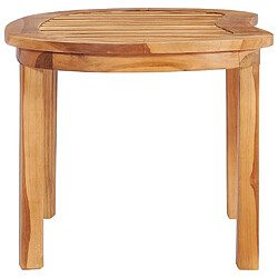 Avis Maison Chic Table basse,Table Console Table d'appoint, Table pour salon 90x50x45 cm Bois de teck solide -MN76497