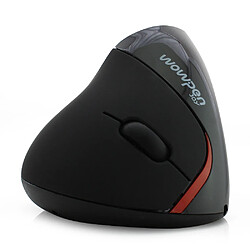 Universal Souris Verticale Ergonomique Souris de Bureau 2.4G Souris Verticale Souris d'Ordinateur Sans Fil(Le noir) pas cher