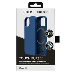 Avis QDOS Coque pour iPhone 13 Touch Pure avec Snap Compatible MagSafe Bleu marine