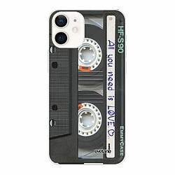 Evetane Coque iPhone 12 mini souple silicone transparente