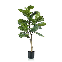 Emerald Ficus lyrata artificiel 90 cm 