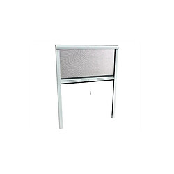 Moustiquaire enroulable en aluminium pour porte - H.220 x L.160 cm - Blanc