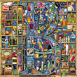 Ravensburger colin Thompson - Awesome Alphabet B, puzzle 1000 piAces