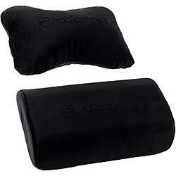 Noblechairs chic coussin de chaises fixé pour EPIC / ICON / HERO - noir / noir