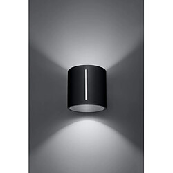 Avis Luminaire Center Applique murale INEZ aluminium noir 1 ampoule