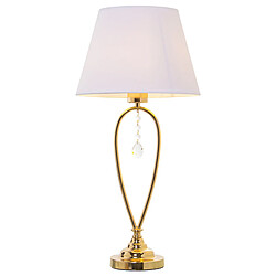 Avis Lampe de bureau Alexandra House Living Multicouleur Doré Métal 40 W 28 x 57 x 28 cm