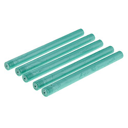 5pcs ronde cire à cacheter bâton de cachet colle pour outils de fête de mariage cyan