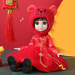 Enfants Vêtements De Poupée Décontractés Pour 30cm 1/6 12 ""à 36cm 14"" Poupées BJD Nouvel An Chinois