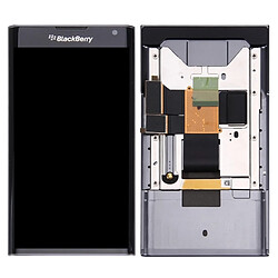 Wewoo Pièce détachée noir pour BlackBerry Priv écran LCD + tactile Digitizer Assemblée avec cadre pièce détachée 