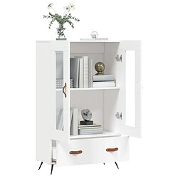 Acheter Maison Chic Buffet,Meuble de Rangement,commode pour salon,Cuisine blanc 69,5x31x115 cm bois d'ingénierie -MN50054