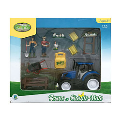 Imagin Coffret Ferme 1:32 avec tracteur NEW HOLLAND