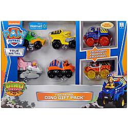 Spin Master Paw Patrol True Metal Dino Rescue 6er Geschenkset, Spielfahrzeug 