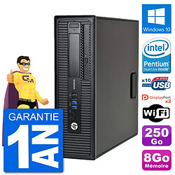 PC HP EliteDesk 800 G1 Intel G3220 RAM 8Go Disque Dur 250Go Windows 10 Wifi · Occasion 