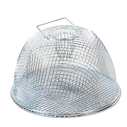 Visiodirect Piège pour Rats, Cage de Piège à Rats en Zinc coloris Gris - 20 cm