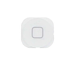 Visiodirect Bouton home central blanc de remplacement pour iPhone 5 sans la nappe 