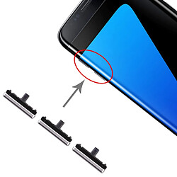 Wewoo Pièce détachée 10 touches latérales pour Galaxy S7 Edge argent