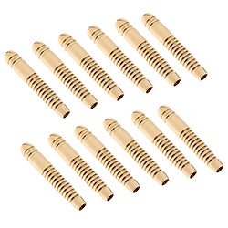 12pcs Cuivre 16g Barrels Fût de Fléchettes Accessoire Jeu de Fléchettes