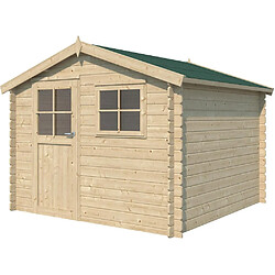 Gardenas Chalet en bois 8.7 m² Kalmar Avec plancher.