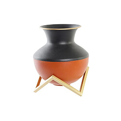 Vase DKD Home Decor Métal Multicouleur Moderne (18 x 18 x 21 cm) 