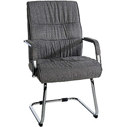 Non Chaise visiteur tissu Sievert 