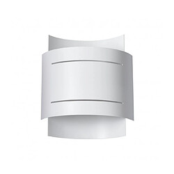 Luminaire Center Applique murale Hestia Up Acier blanc 1 ampoule 23cm