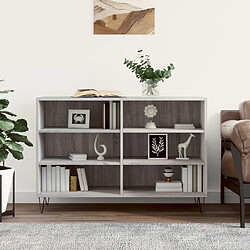 vidaXL Buffet sonoma gris 103,5x35x70 cm bois d'ingénierie