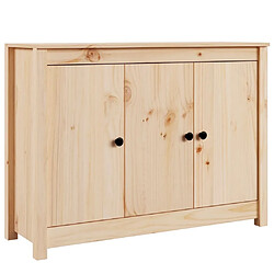 Maison Chic Buffet,Meuble de Rangement,commode pour salon,Cuisine 100x35x74 cm Bois massif de pin -MN89643