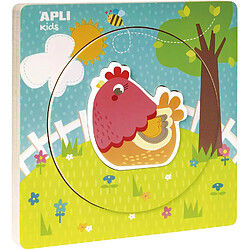 APLI Kids - Puzzle Couleur Assortie (17558) 