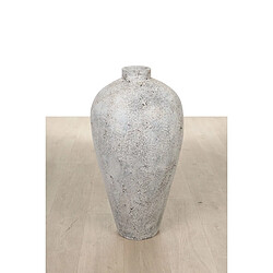 Vase de sol Alexandra House Living Beige Céramique 40 x 80 x 40 cm