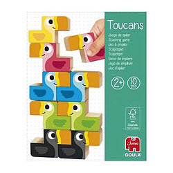 Puzzle Animaux Diset Toucans Bois 10 Pièces