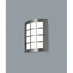 Luminaire Center Applique murale Allegra Acier inoxydable 1 ampoule 21,6cm