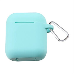 Wewoo Coque Protection Étui en silicone Bluetooth pour écouteurs anti-goutte anti-poussière pour Airpods / Apple (vert) 