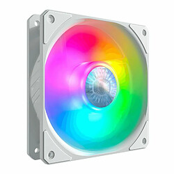 Universal Studio Canal Video Gie Cooler Master SickleFlow 120 ARGB White Edition 3-en-1 Ventilateurs de Boîtier PC - Contrôleur inclus, Compatible Carte Mère RGB Adressable, Pales Translucides, 62 CFM, 2,5 mmH2O, 8 à 27 dBA - ARGB 