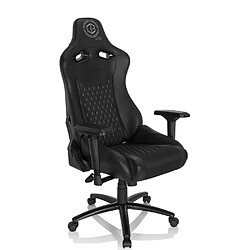 Chaise de Gaming / Chaise de bureau GAMEBREAKER SX 04 Tissu / Similicuir Noir hjh OFFICE