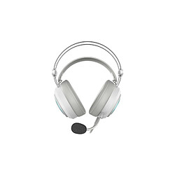 Casques avec Microphone Newskill Drakain Blanc 2,4 m Multicouleur Ivoire