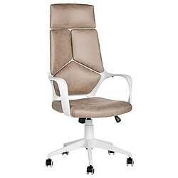 Beliani Chaise de bureau Beige sable DELIGHT 