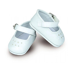 Petitcollin Chaussures ballerines à bride coloris blanc