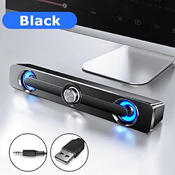 Universal V111 Ordinateur Bluetooth Haut-parleur Stéréo Subwoofer Bureau Home Ordinateur Audio PC Ordinateurs portables Écran plat TV Surround Tube en acier 