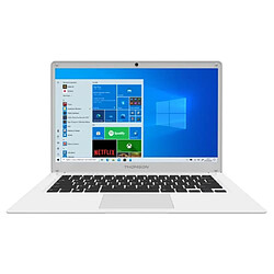 Thomson Neo Ordinateur Portable 14.1" HD Intel Celeron N3350 4Go RAM DDR3L 64Go SSD Win 10 Blanc