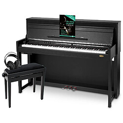 Classic Cantabile UP-1 SM piano numérique noir mat SET Deluxe