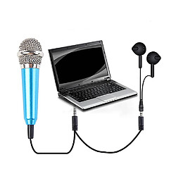 Avis Universal Microphone studio stéréo portable 3.5mm KTV karaoké mini microphone pour téléphones portables ordinateurs portables ordinateurs de bureau microphone de petite taille (rouge rose)