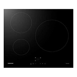 Avis Table de cuisson induction 59cm 3 feux 7200w noir - nz63m3nm1bb - SAMSUNG