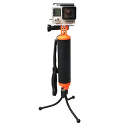 Wewoo Poignée flottante pour GoPro HERO5 / 4/3 + / 3/2/1 trépied et sangle anti-perte ajustable avec support 