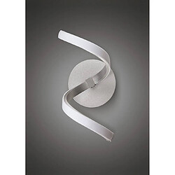 Luminaire Center Applique murale Nur 10W LED 3000K, 850lm, argent/acrylique givré/chrome poli